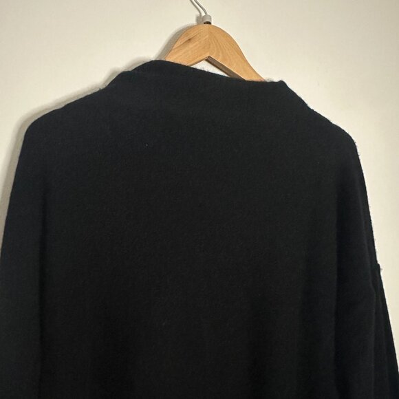 Quince Mongolian Cashmere Mock Turtleneck Sweater Quiet Luxury - Large - Picture 5 of 5